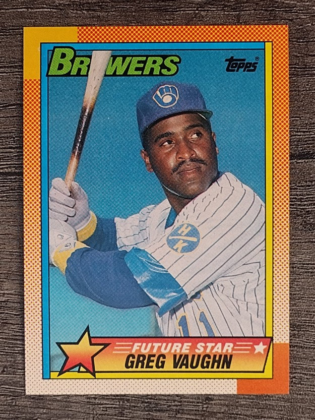 1990 Topps #57 Greg Vaughn