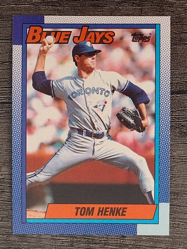 1990 Topps #695 Tom Henke