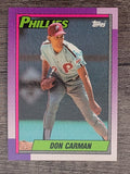 1990 Topps #731 Don Carman