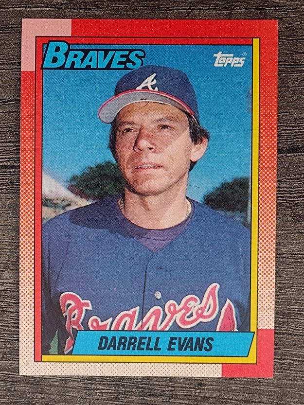 1990 Topps #55 Darrell Evans