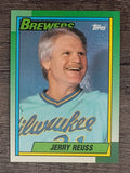 1990 Topps #424 Jerry Reuss