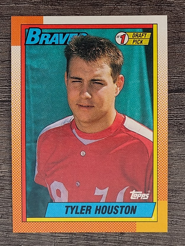 1990 Topps #564 Tyler Houston FDP RC
