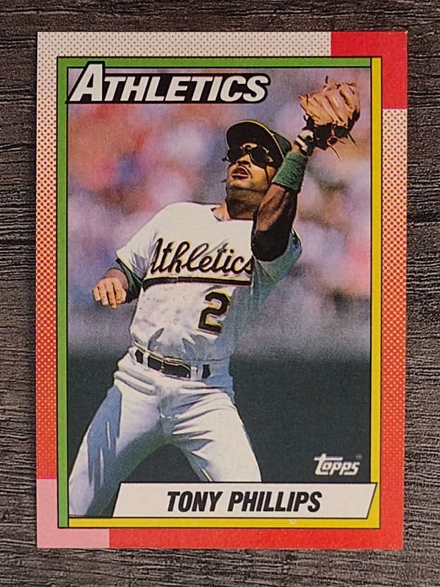 1990 Topps #702 Tony Phillips