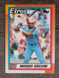 1990 Topps #714 Marquis Grissom RC