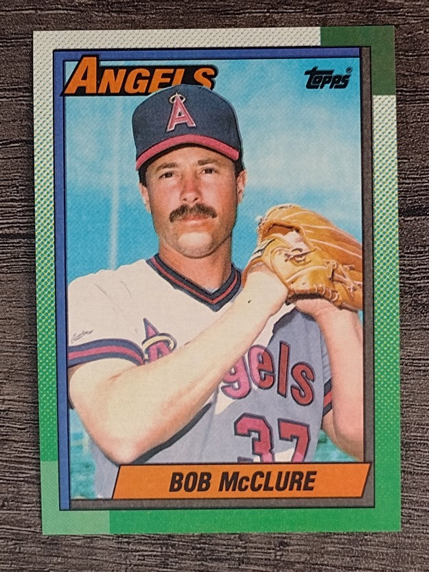 1990 Topps #458 Bob McClure
