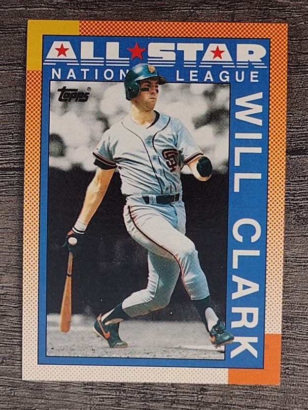 1990 Topps #397 Will Clark AS