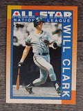 1990 Topps #397 Will Clark AS
