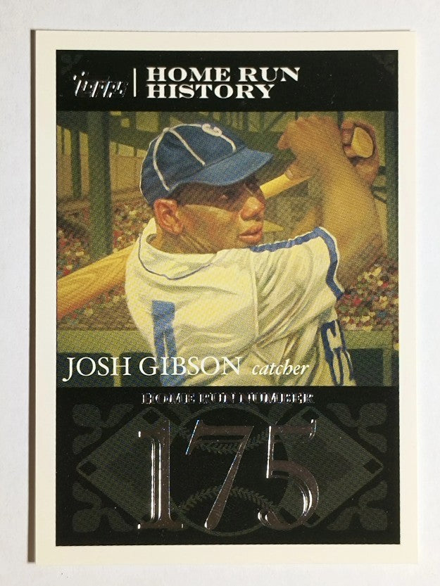 2007 Topps Gibson Home Run History #JG25 Josh Gibson