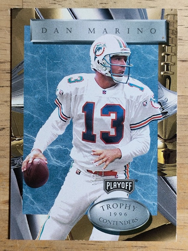 1996 Playoff Trophy Contenders #3 Dan Marino