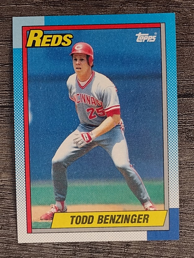 1990 Topps #712 Todd Benzinger