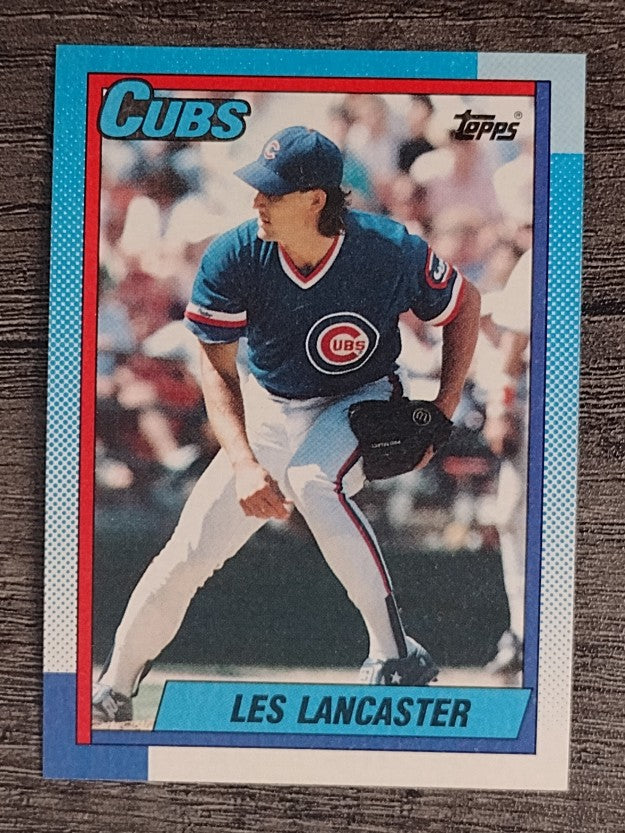 1990 Topps #437 Les Lancaster