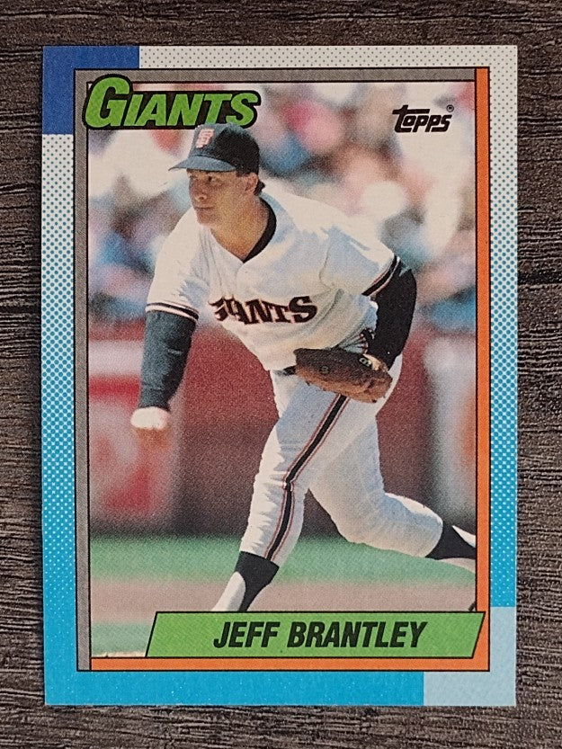 1990 Topps #703 Jeff Brantley