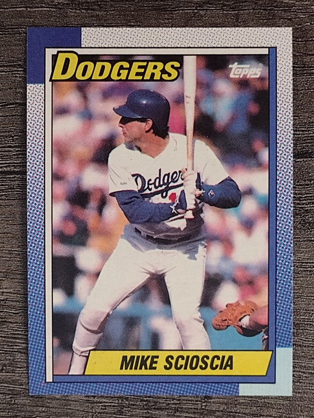 1990 Topps #605 Mike Scioscia