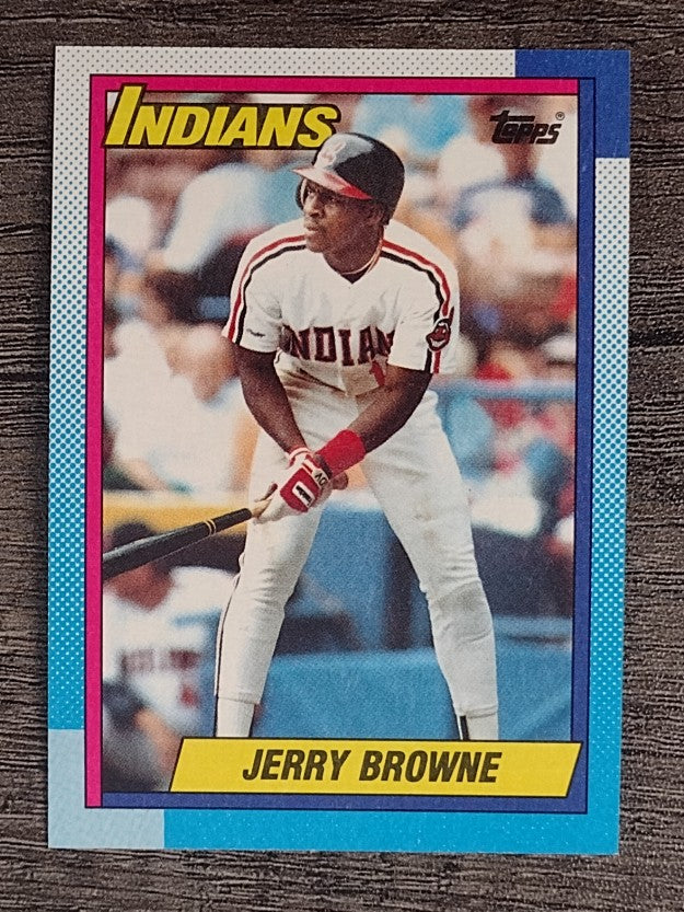 1990 Topps #442 Jerry Browne