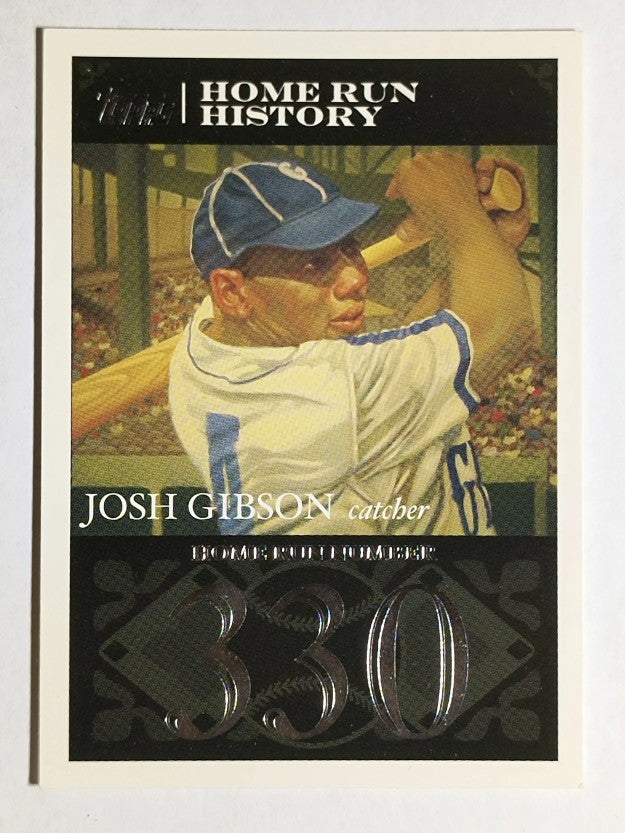 2007 Topps Gibson Home Run History #JG44 Josh Gibson