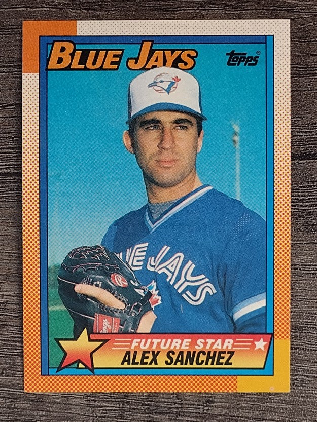 1990 Topps #563 Alex Sanchez