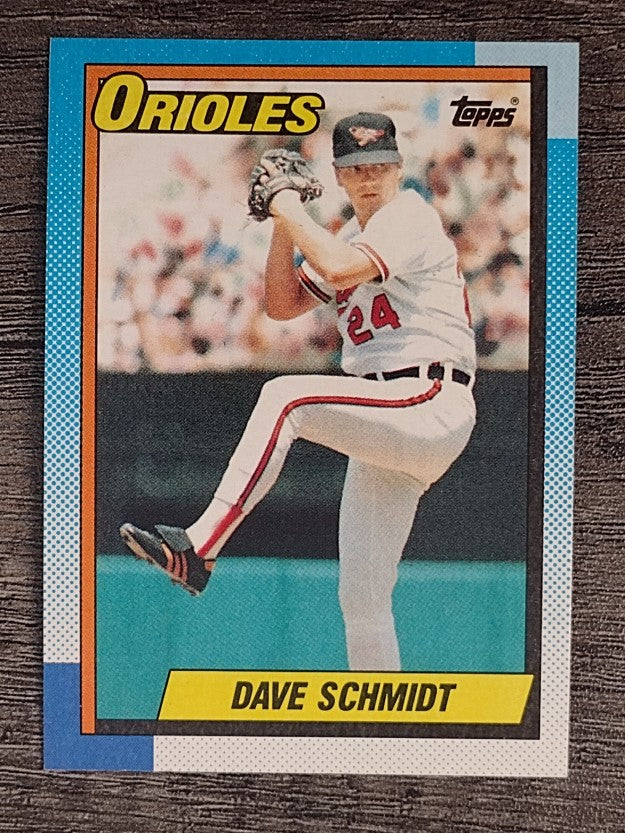 1990 Topps #497 Dave Schmidt
