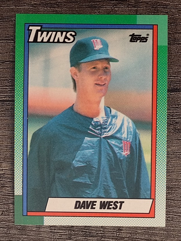 1990 Topps #357 Dave West