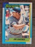 1990 Topps #417 Jim Gantner
