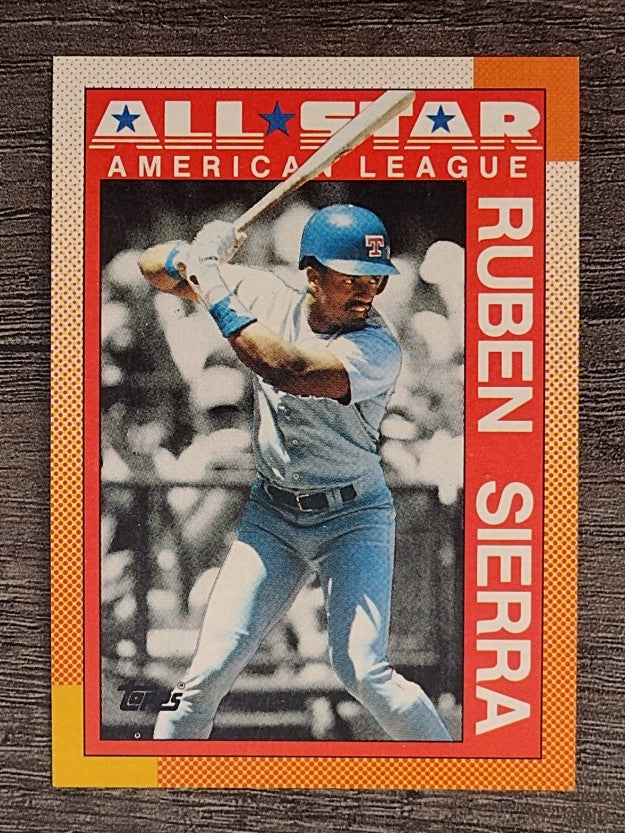 1990 Topps #390 Ruben Sierra AS