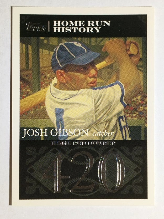 2007 Topps Gibson Home Run History #JG54 Josh Gibson