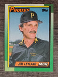 1990 Topps #699 Jim Leyland MG