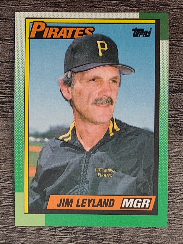 1990 Topps #699 Jim Leyland MG