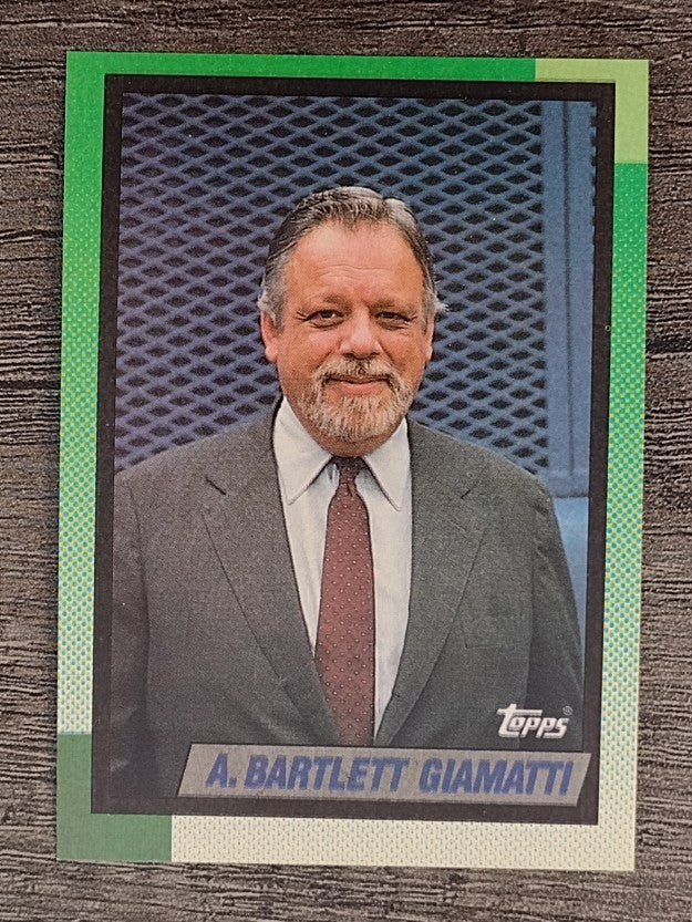 1990 Topps #396 Bart Giamatti MEM