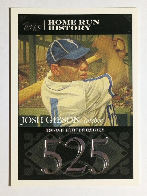2007 Topps Gibson Home Run History #JG67 Josh Gibson