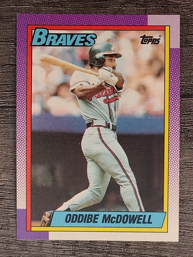 1990 Topps #329 Oddibe McDowell