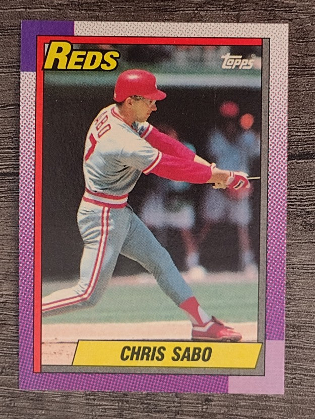 1990 Topps #737 Chris Sabo
