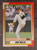1990 Topps #475 Bob Welch