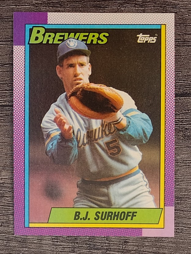 1990 Topps #696 B.J. Surhoff