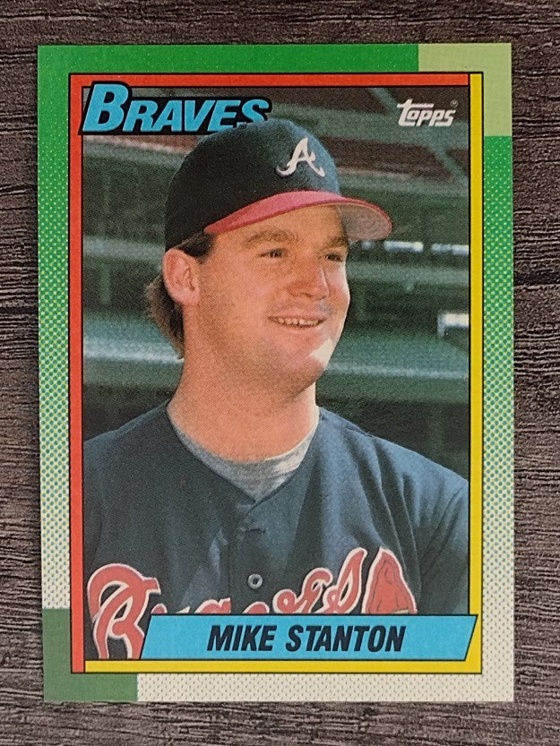 1990 Topps #694 Mike Stanton RC