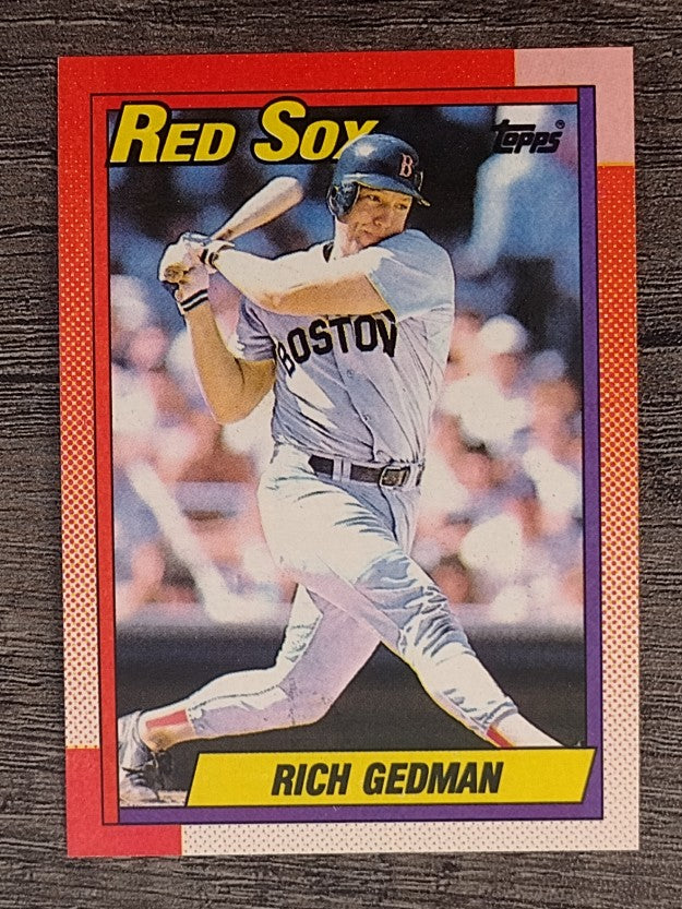 1990 Topps #123 Rich Gedman