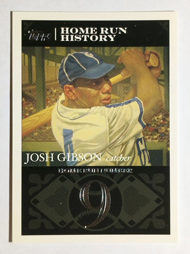 2007 Topps Gibson Home Run History #JG9 Josh Gibson