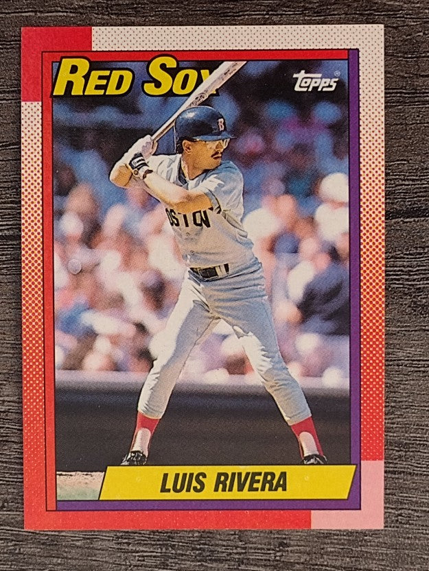 1990 Topps #601 Luis Rivera