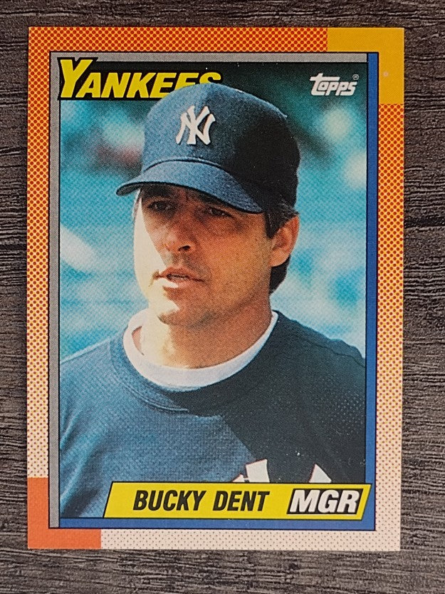 1990 Topps #519 Bucky Dent MG