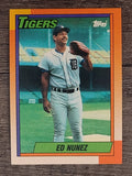 1990 Topps #586 Edwin Nunez