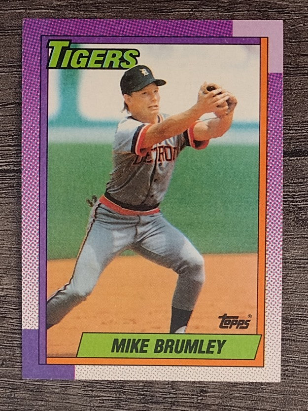 1990 Topps #471 Mike Brumley