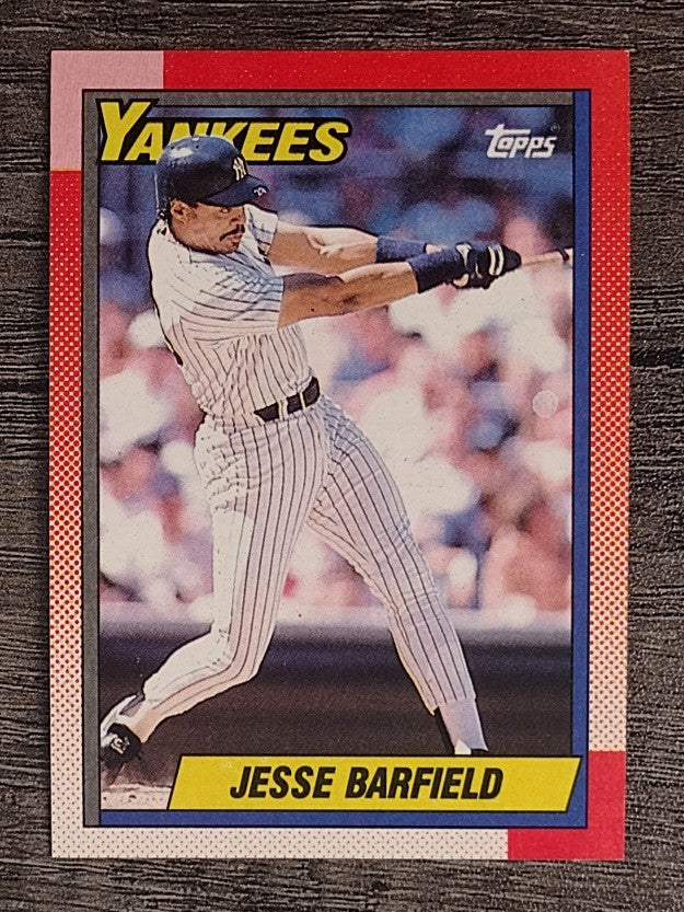 1990 Topps #740 Jesse Barfield