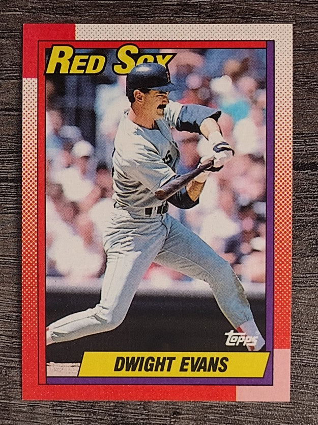1990 Topps #375 Dwight Evans