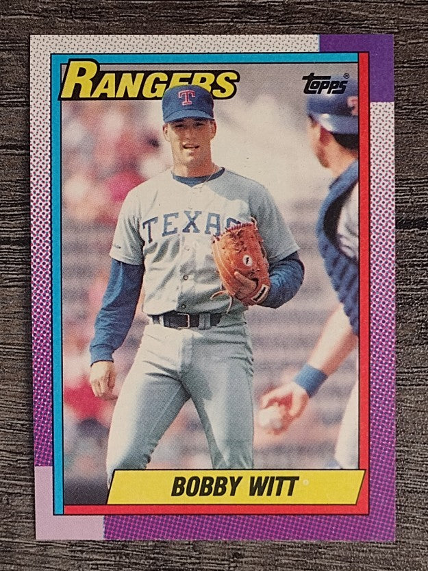 1990 Topps #166 Bobby Witt