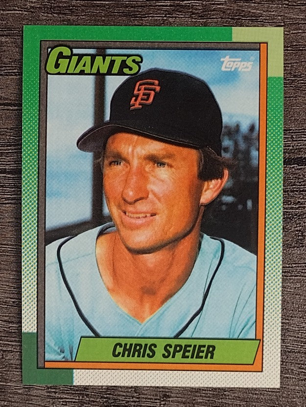 1990 Topps #753 Chris Speier