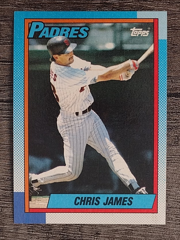 1990 Topps #178 Chris James