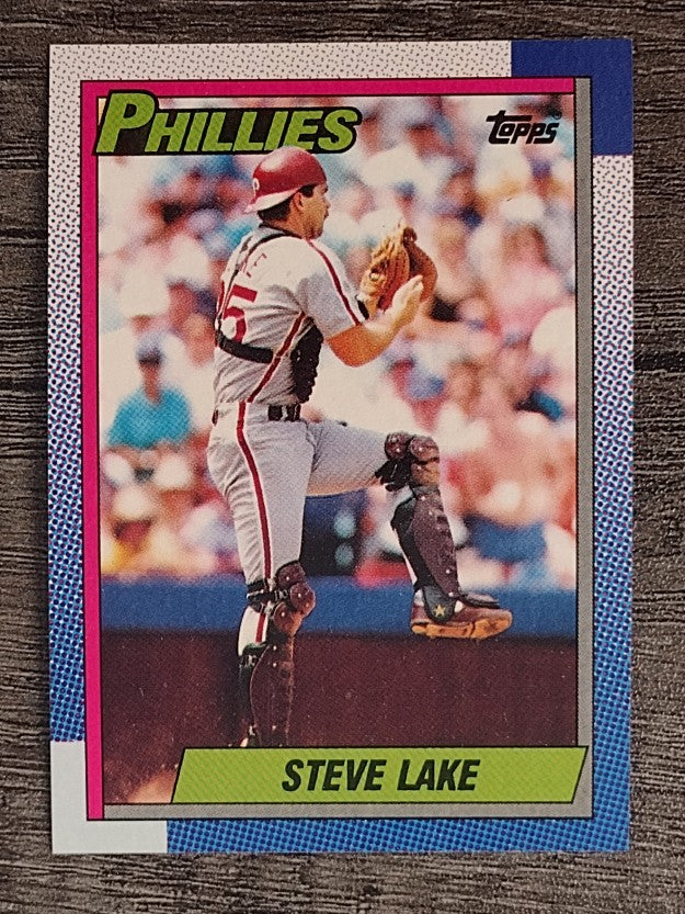 1990 Topps #183 Steve Lake