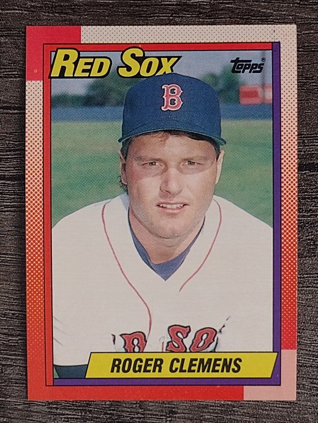 1990 Topps #245 Roger Clemens