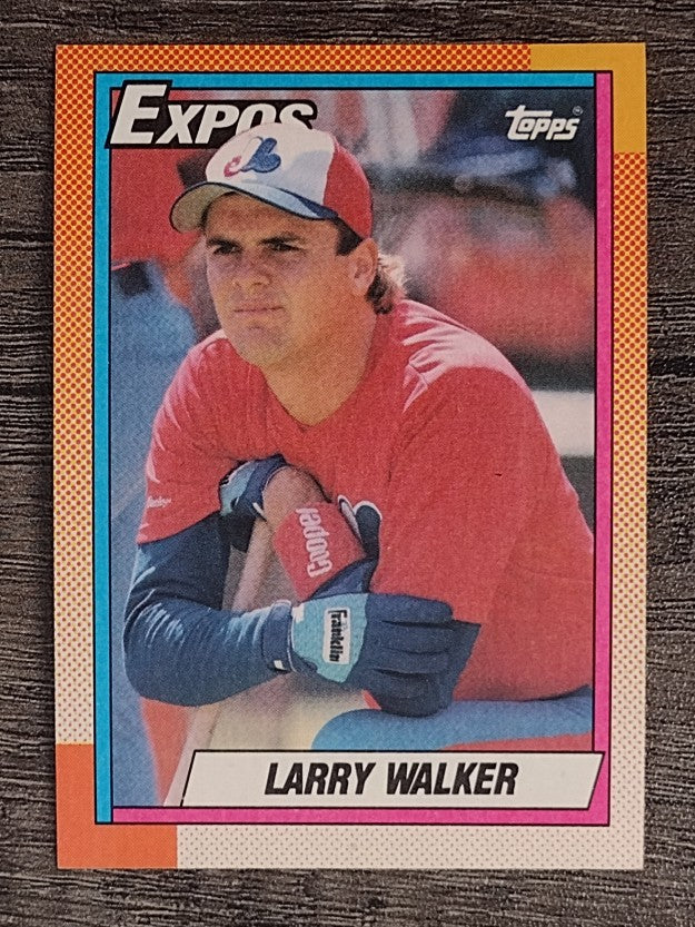 1990 Topps #757 Larry Walker RC