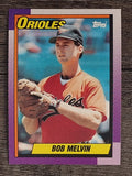 1990 Topps #626 Bob Melvin