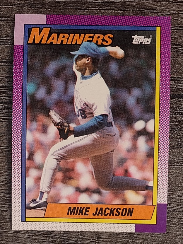 1990 Topps #761 Mike Jackson